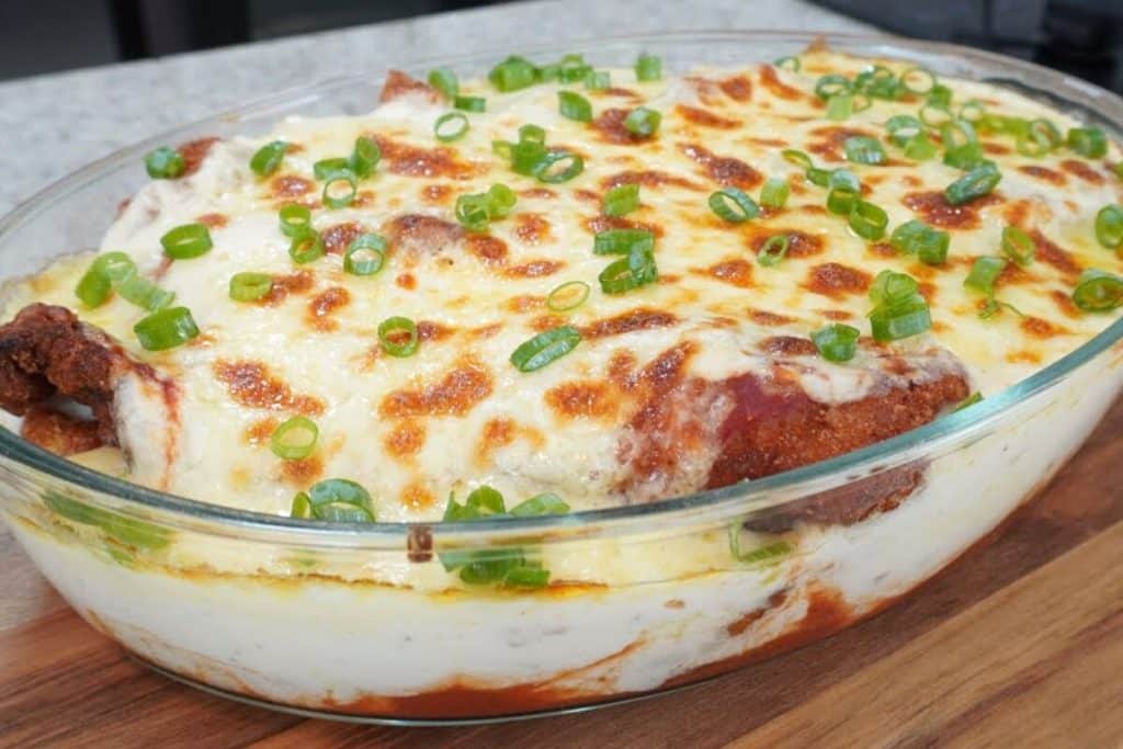 Tilápia ao molho cremoso