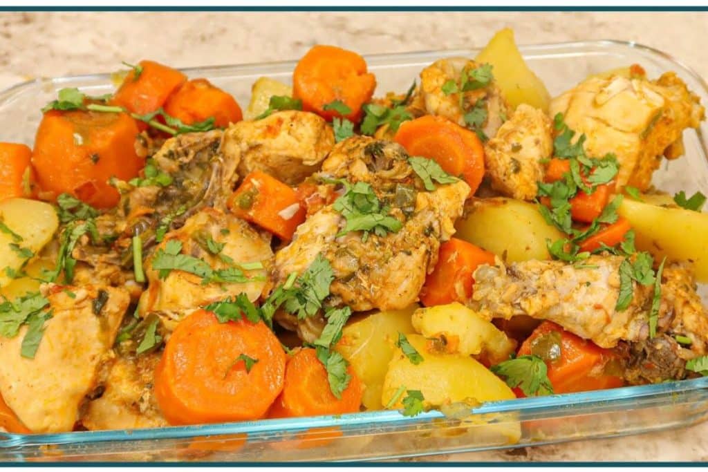 Frango ao molho com legumes